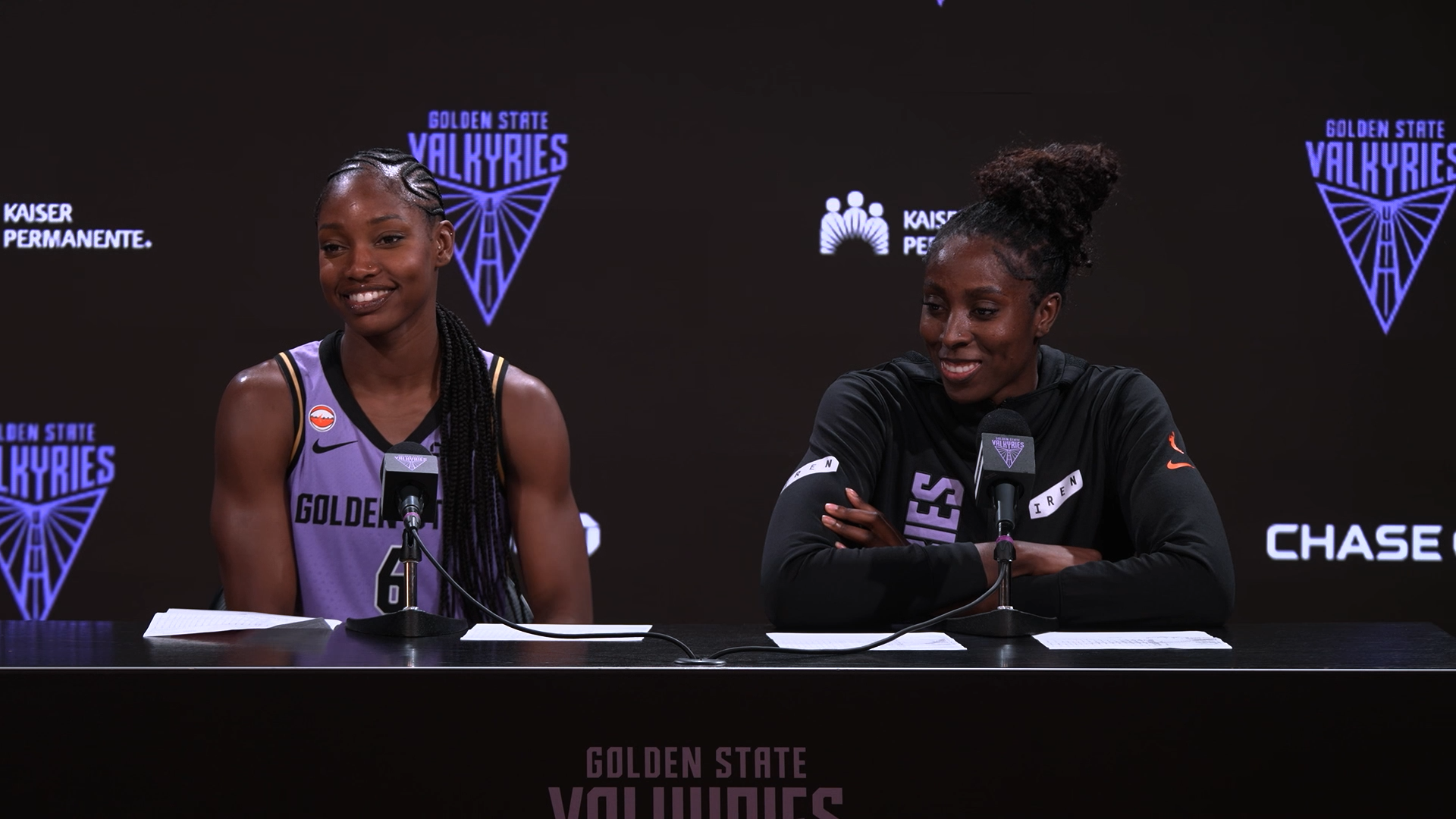 Kaila Charles and Laeticia Amihere Postgame Press Conference | 9/19/26